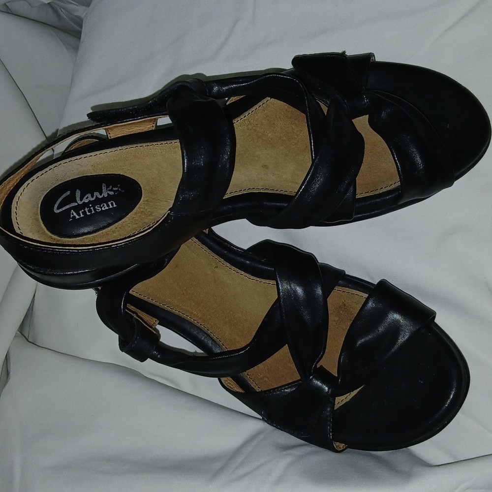 Clarks Artisan Leather Sandals